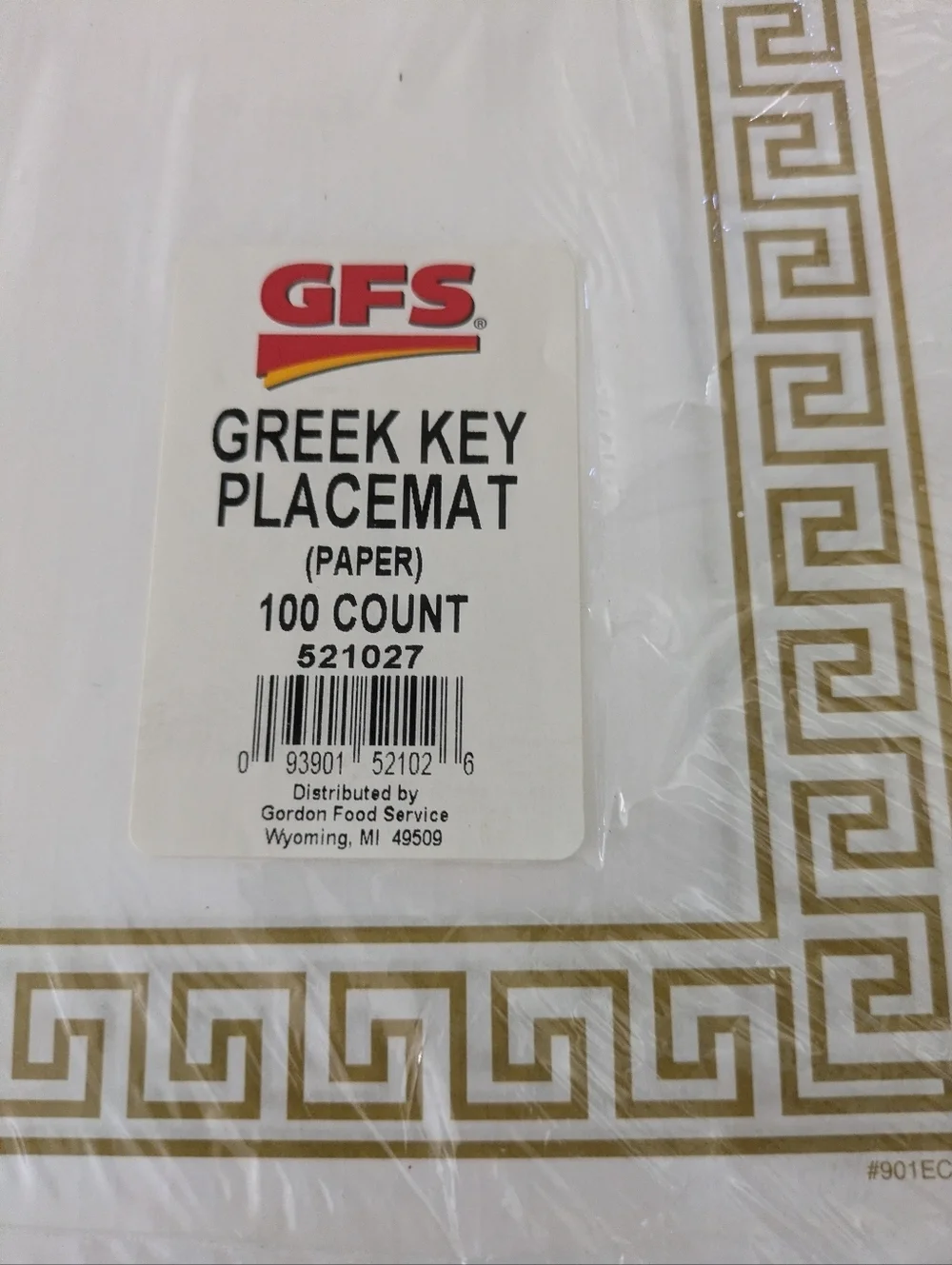 Greek Key  Paper Placemats